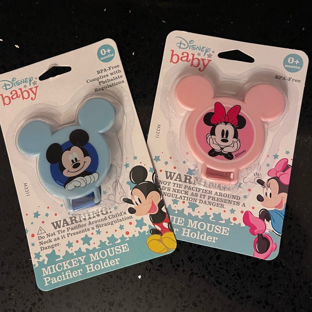 Disney pacifier holders‎ 🐭